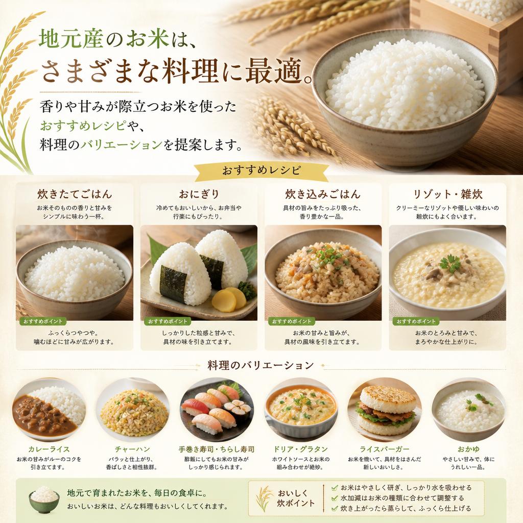 多彩な料理方法