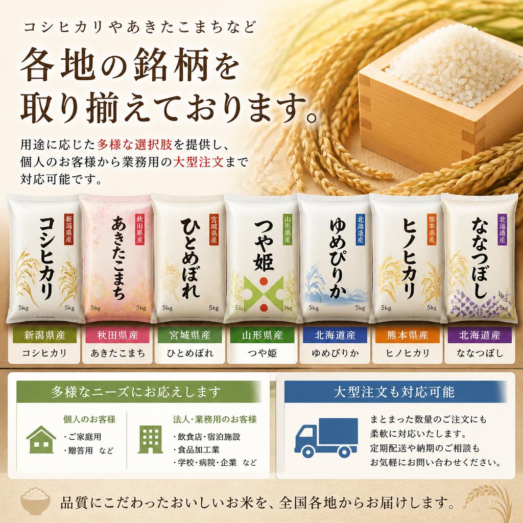 豊富なラインナップ
