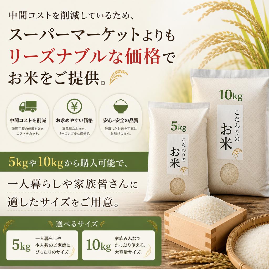 お求めやすい価格設定