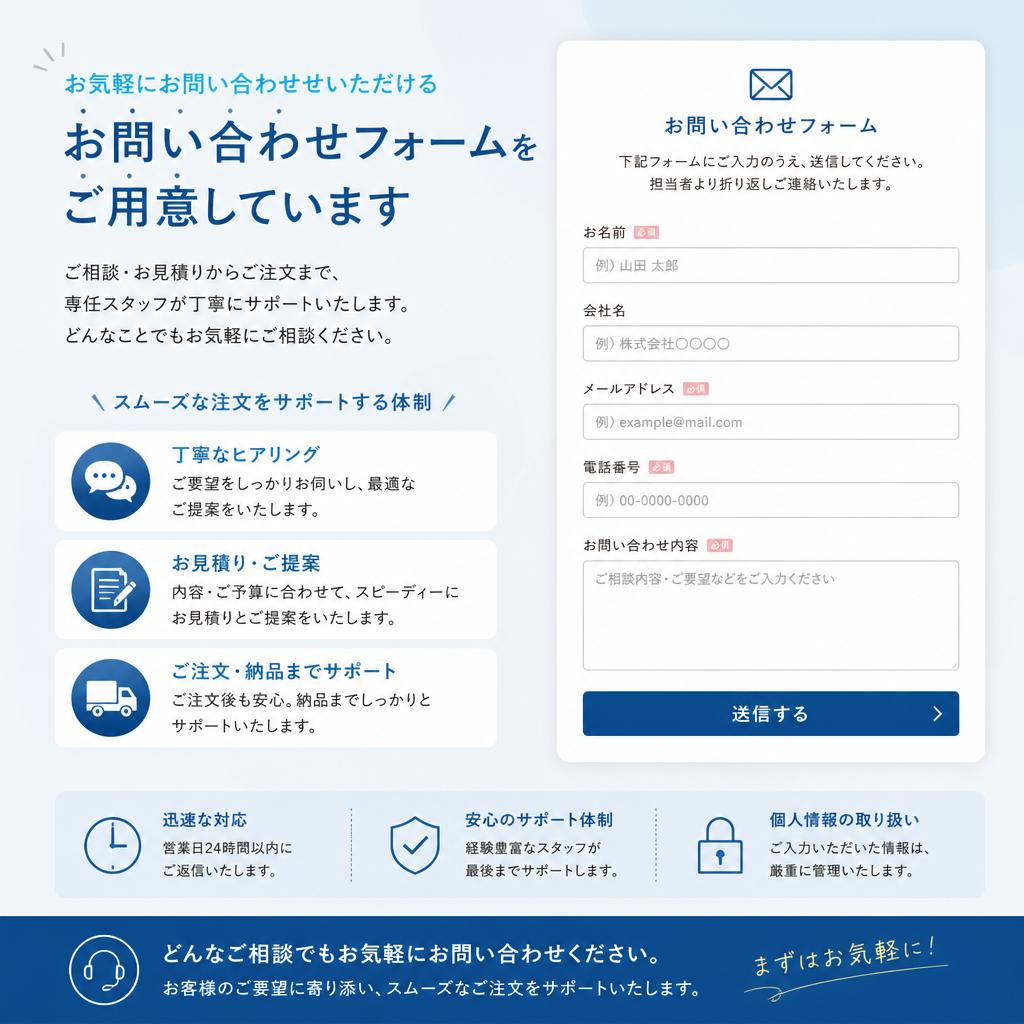 7. お問い合わせ｜今すぐお米を手に入れよう！