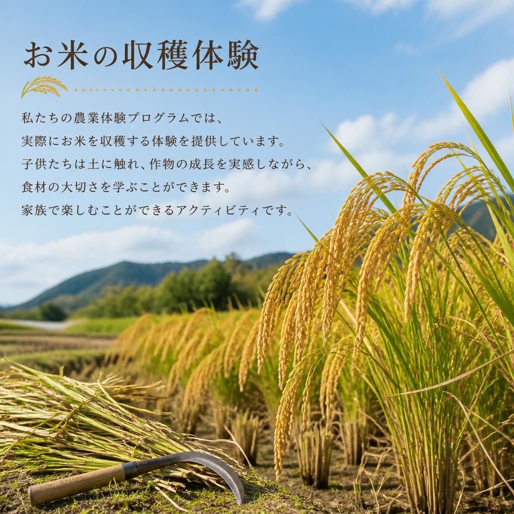 農業体験を通じて学ぶ楽しさ