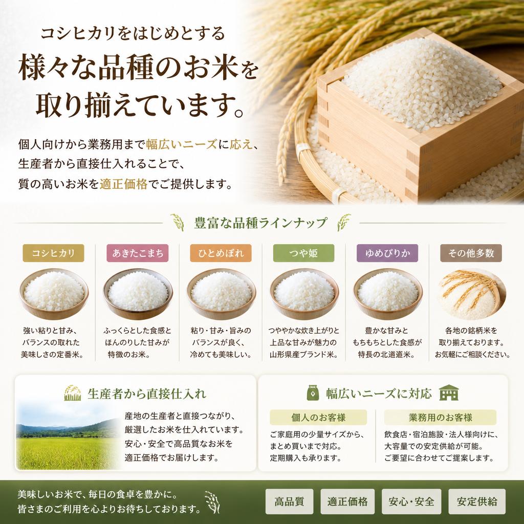 多彩なラインナップ
