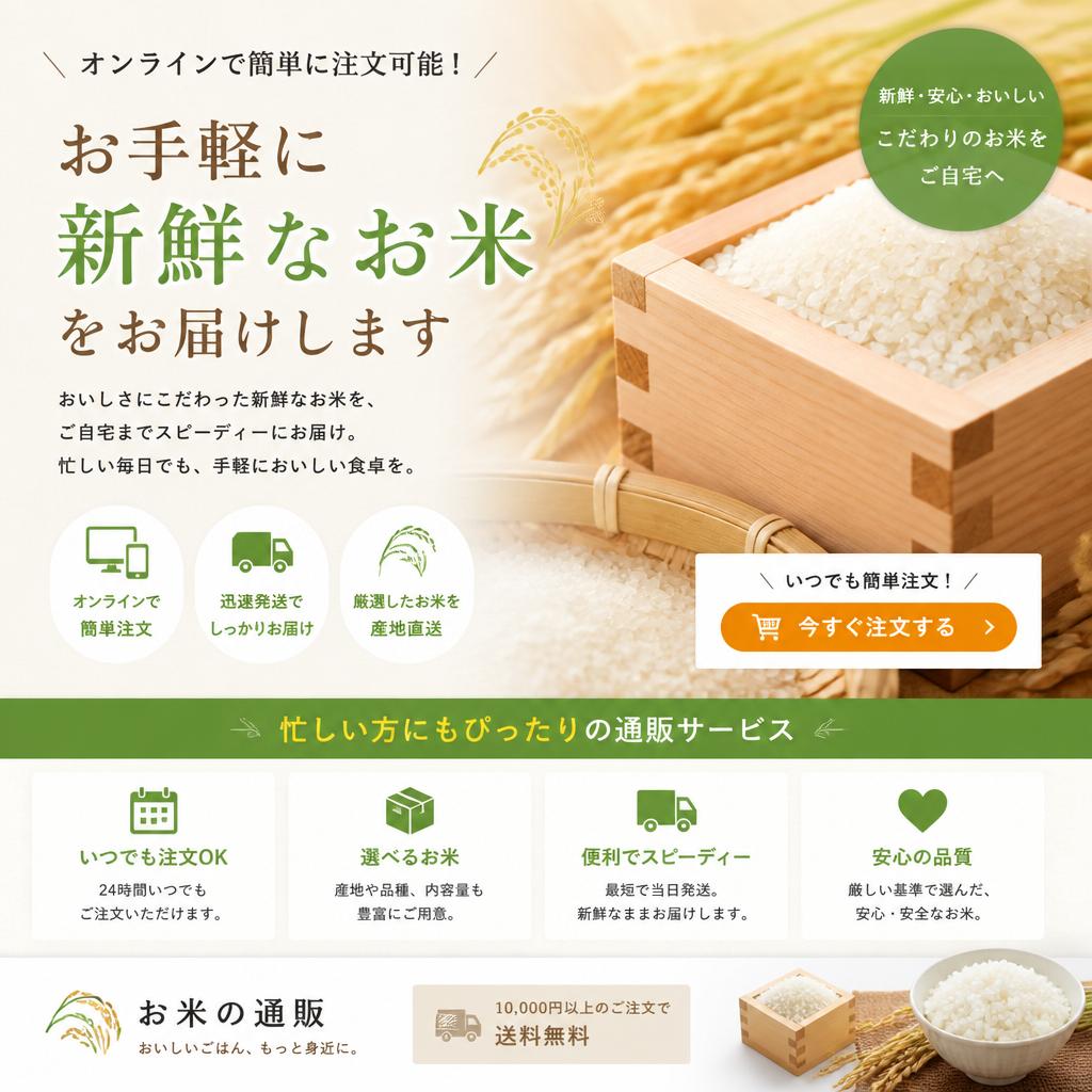 安心・便利な通販